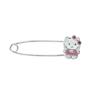 Детская булавка - брошь, серебро 925°, эмаль