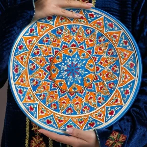 Lagan - KaraKalam KSV3 - R3, Rischtan Keramik, Ø 42 cm