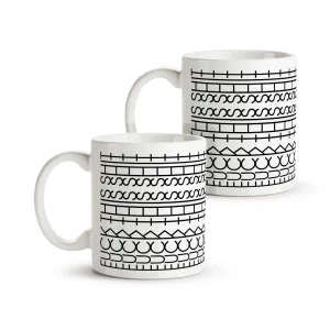 Tassen-Set - Design Fuck this shit, Keramik, 2 Stk., 330 ml