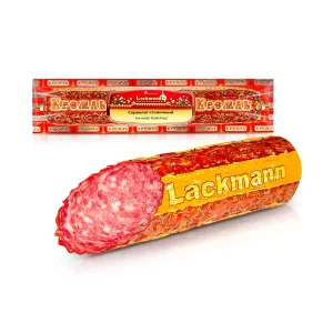 Wurst Serwelat - Stolitschnyj, aus Rind- und Schweinefleisch, Lackmann, 275 g