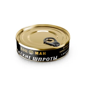 Sprotten in Öl, Riga, Bozman, 240 g