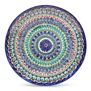 Lagan - Mehrob Sch2, Rischtan Keramik, Ø 42 cm