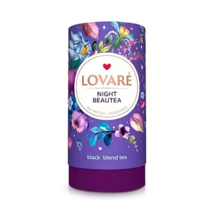 Чай - Ночная Красота, с фруктовым вкусом, в тубе, Lovare, 80 г