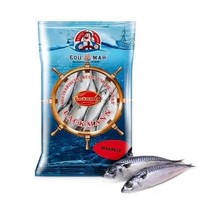Junge Makrele, unausgenommen mit Kopf, Bozman, 900 g