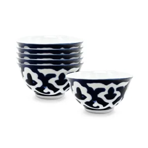 Kisse-Set Pahta Gul, Porzellan, Ø 11 cm, 6 Stk.