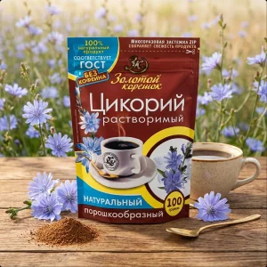 Zichorien-Pulver - Solotoj koreschok, 100 g