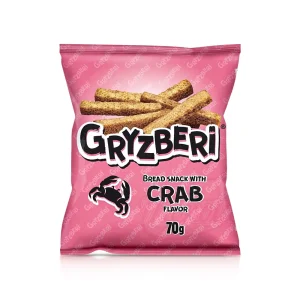 Brotcroutons - Gryzberi, mit Krabbengeschmack, 70 g