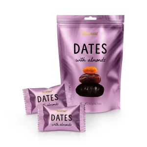 Конфеты - Финик с миндалем в глазури, 180 г