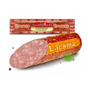 Колбаса - Московская копчёная, со свинины и говядины, Lackmann, 350 г