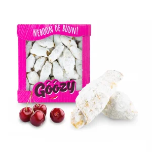 Kekse - Hörnchen, mit Kirschfüllung, Goozy, 450 g