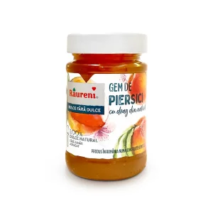 Konfitüre aus Pfirsich, ohne Zuckerzusatz, Raureni, 250 g