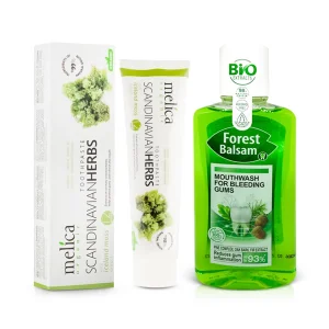 Набор - Комплексный, зубная паста + ополаскиватель для полости рта 