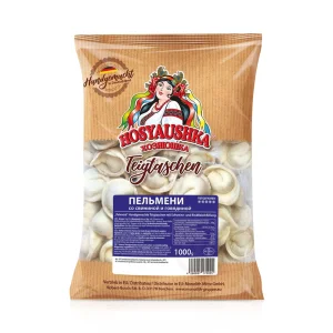Пельмени, с начинкой мяса свинины и говядины, Хозяюшка, 1 кг