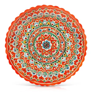 Lagan - KaraKalam KR10, Rischtan Keramik, Ø 42 cm