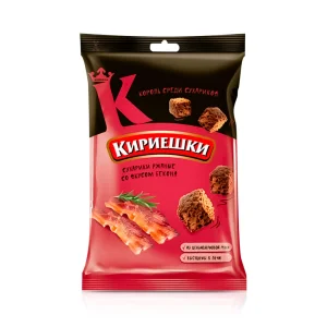 Brotcroutons -Kirieschki, mit Bacongeschmack, 100 g