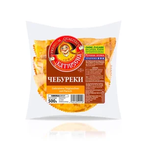 Tschebureki, Teigtaschen mit Schweinefleisch, Katjuscha, 500 g