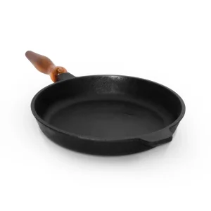 Gusseisenpfanne, mit Holzgriff, Ø 24 cm