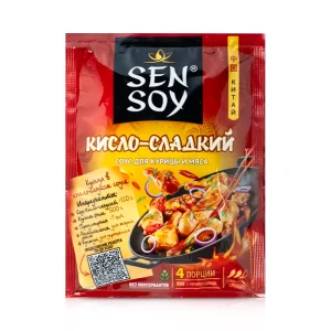 Würzsoße süß-sauer, für Hühnchen und Fleisch, Sen Soy, 100 ml