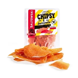 Getrocknete Hähnchenbrustfiletscheiben, geräuchert, Saltowski, 100 g