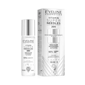 Meso-Elixier - Aktivator der Hautregeneration - Vitamin Super Needles 200, Eveline, 30 ml