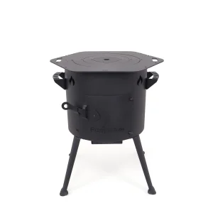 Печь учаг Ø 36 см, для казана 10 л, плита