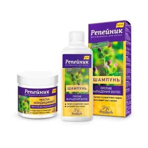 Haarpflegeset - Repainnik, Shampoo + Masken-Conditioner, Floraherb
