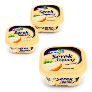 Schmelzkäse, cremig, Mlekpol, 3 х 100 g