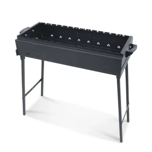 Klappgrill SchaschlykOFF 80 für 14 Spieße, Stahl 2 mm