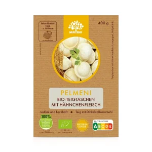 Пельмени Био, с начинкой мяса курицы, MirBio, 400 г 