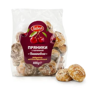 Пряники, с вишневой начинкой, Tabea, 400 г