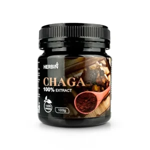 Chaga-Extrakt 100 %, Pulver, Herbin, 100 g