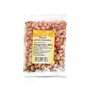 Pistazien geröstet und gesalzen, 200 g    