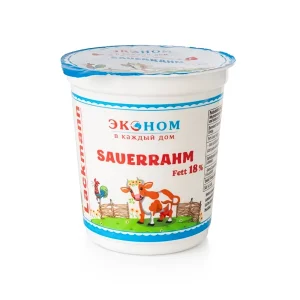Sauerrahm 18% Fett, Lackmann, 400 g