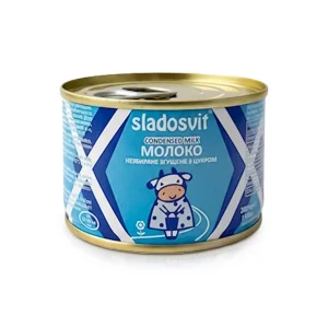 Сгущённое молоко, Сладосвит, 8,5 % жирности, с ключем, 200 г