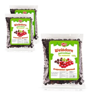 Weissdorn, getrocknet, 3 x 150 g