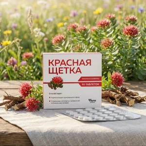 Красная щетка, 50 таблеток