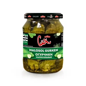 Eingelegte Gurken - Malosolnye, Dovgan, 660 g