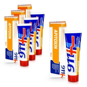Gel - Körperbalsam, mit Bienengift für Körper, 911+, 100 ml х 4