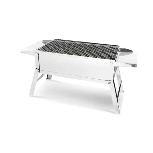 Campinggrill Sputnik, Edelstahl, 67,5 x 25,5 x 32 cm