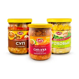 Набор супов - Leis, 3 х 480 г