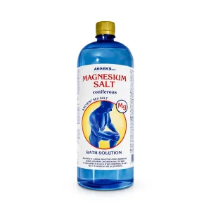 Badezusatz - Salz des Urmeeres Bishofit, flüssig, mit Nadelextrakt, AROMA'Saules, 1 l