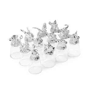 Geschenkset mit Kippgläsern - Chinesisches Horoskop, 12 Stück