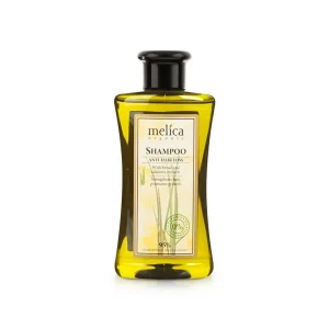 Shampoo gegen Haarausfall, mit Schafgarben- und Roggenmalzextrakt, Melica Organic, 300 ml