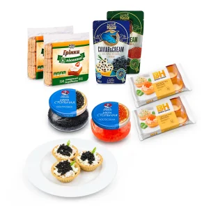 Produktset für Vorspeisen - Silvester №5, 1,28 kg