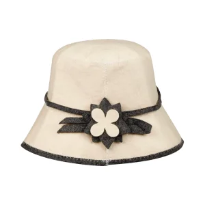Saunamütze - Für Damen, Farbe beige, Filz 100%