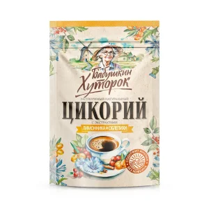 Цикорий натуральный с лимонником и облепихой, пакет с ZIP застежкой, Бабушкин Хуторок, 100 г