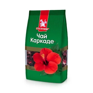 Teegetränk aus sudanesischen Rosenblättern - Hibiskus, 100 Pudov, 70 g