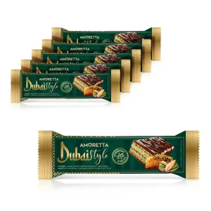 Waffelriegel - Dubai, mit Pistaziencreme und Kadayif-Teig, Mieszko, 6 х 40 g