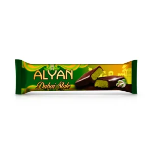 Батончик- Дубайский, с фисташковым кремом и тестом кадаиф, Alyan, 40 г