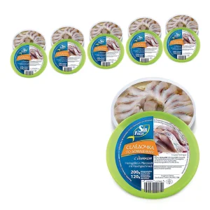 Heringsfilet in Öl mit Rauch, Sib Fisch, 6 х 200 g